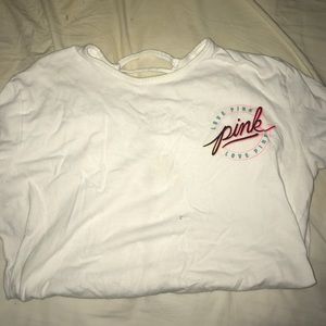 Vs Pink Short Sleeve Tee